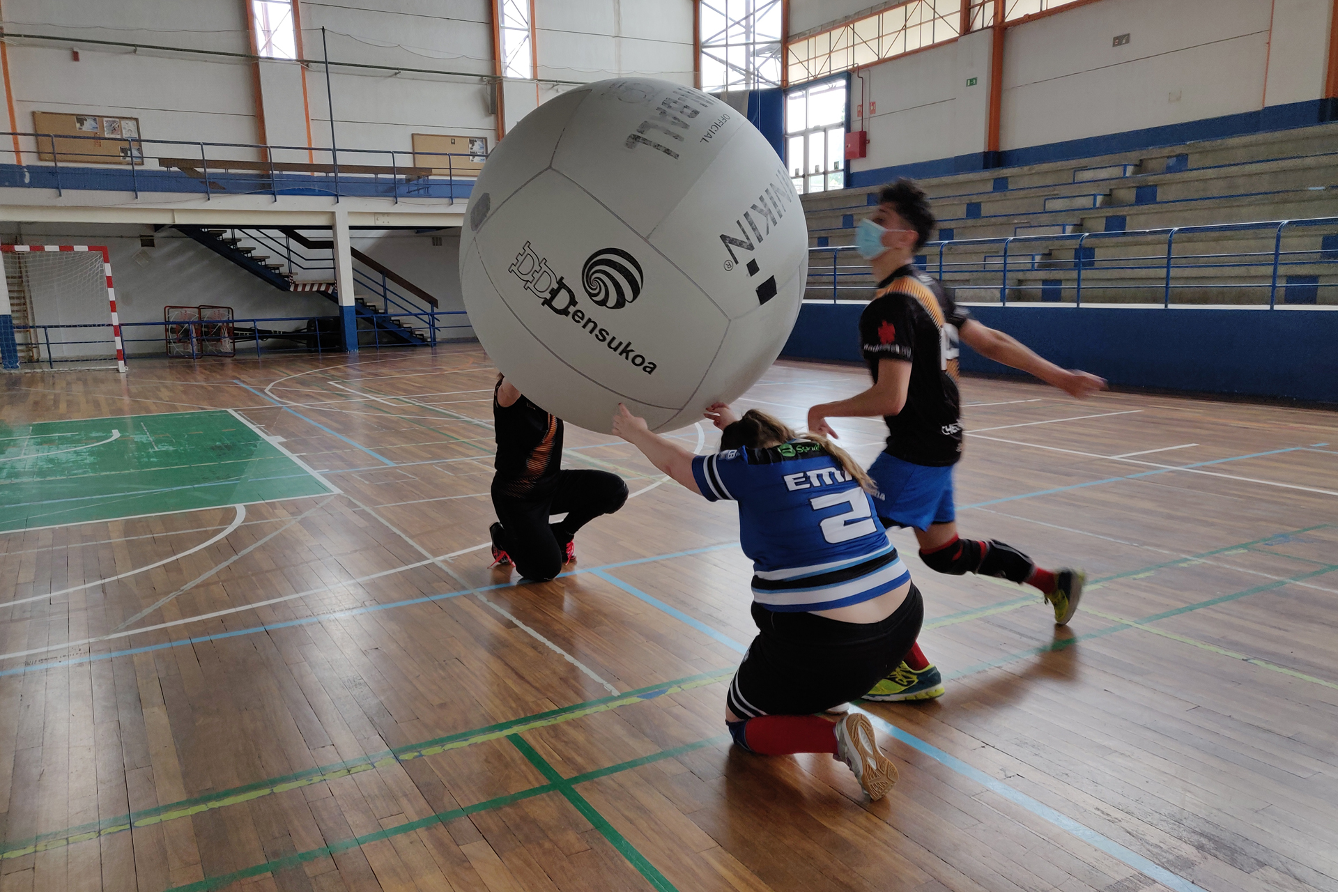 Jugamos al KIN-BALL en Madrid