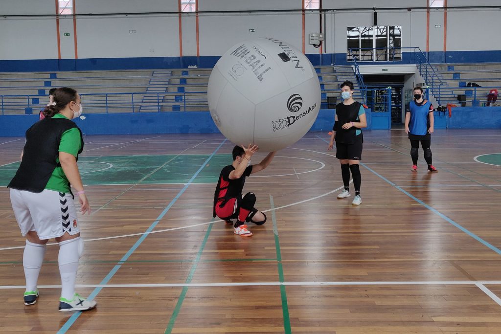 Jugamos al KIN-BALL en Madrid