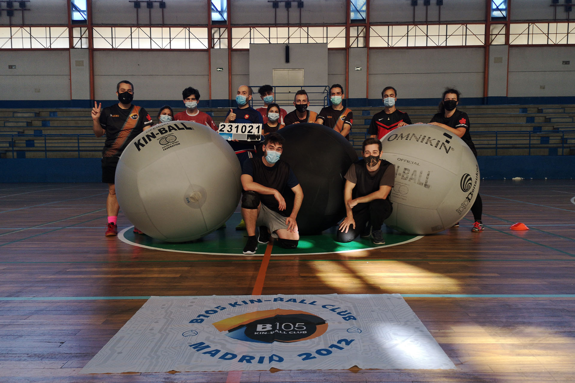 Jugamos al KIN-BALL en Madrid