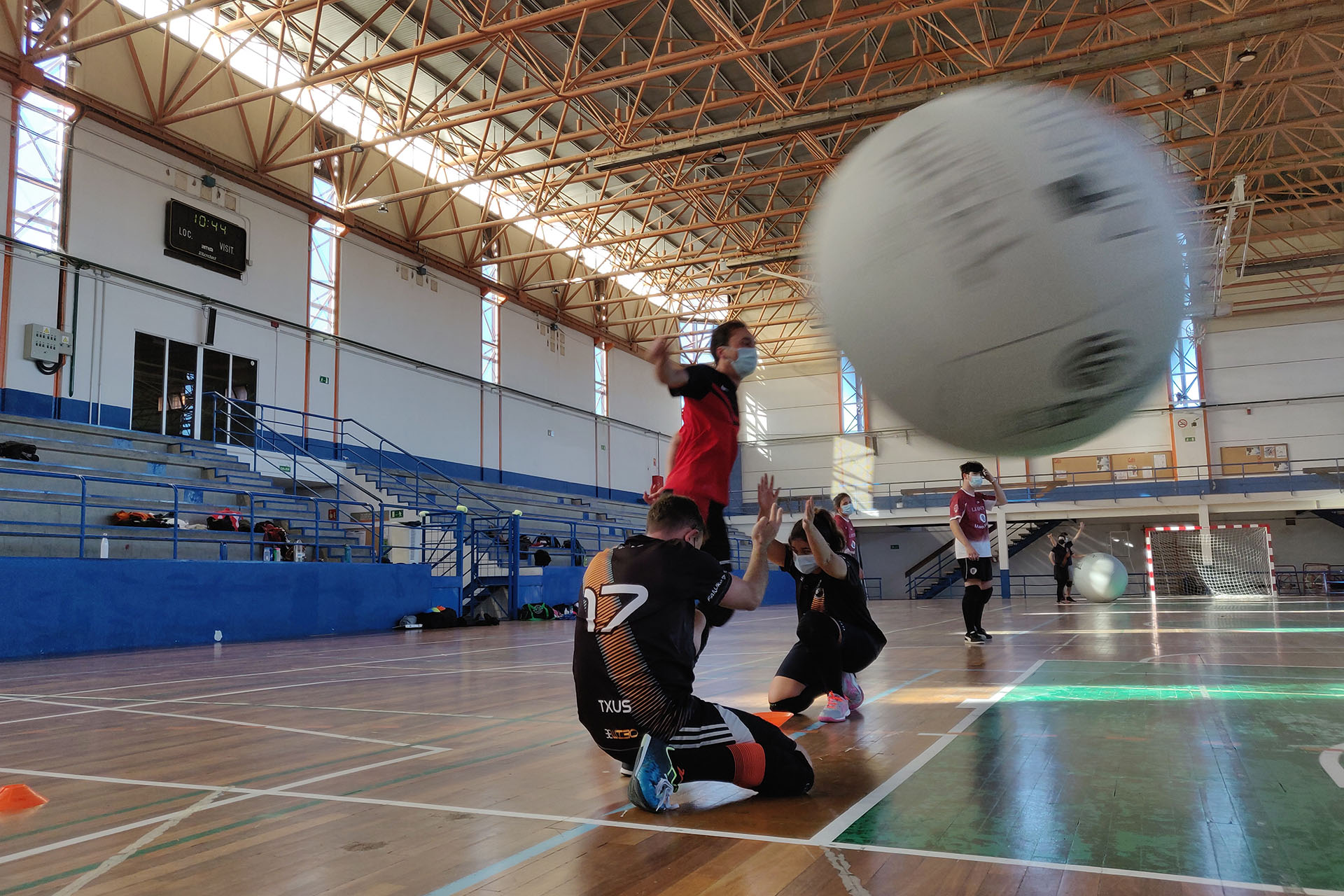 Jugamos al KIN-BALL en Madrid