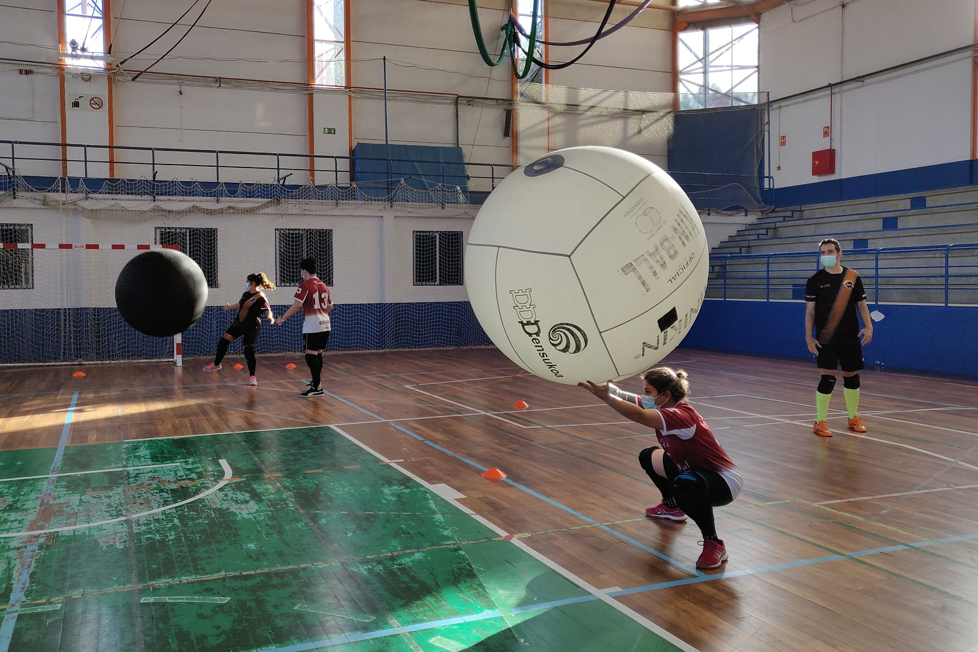 Jugamos al KIN-BALL en Madrid