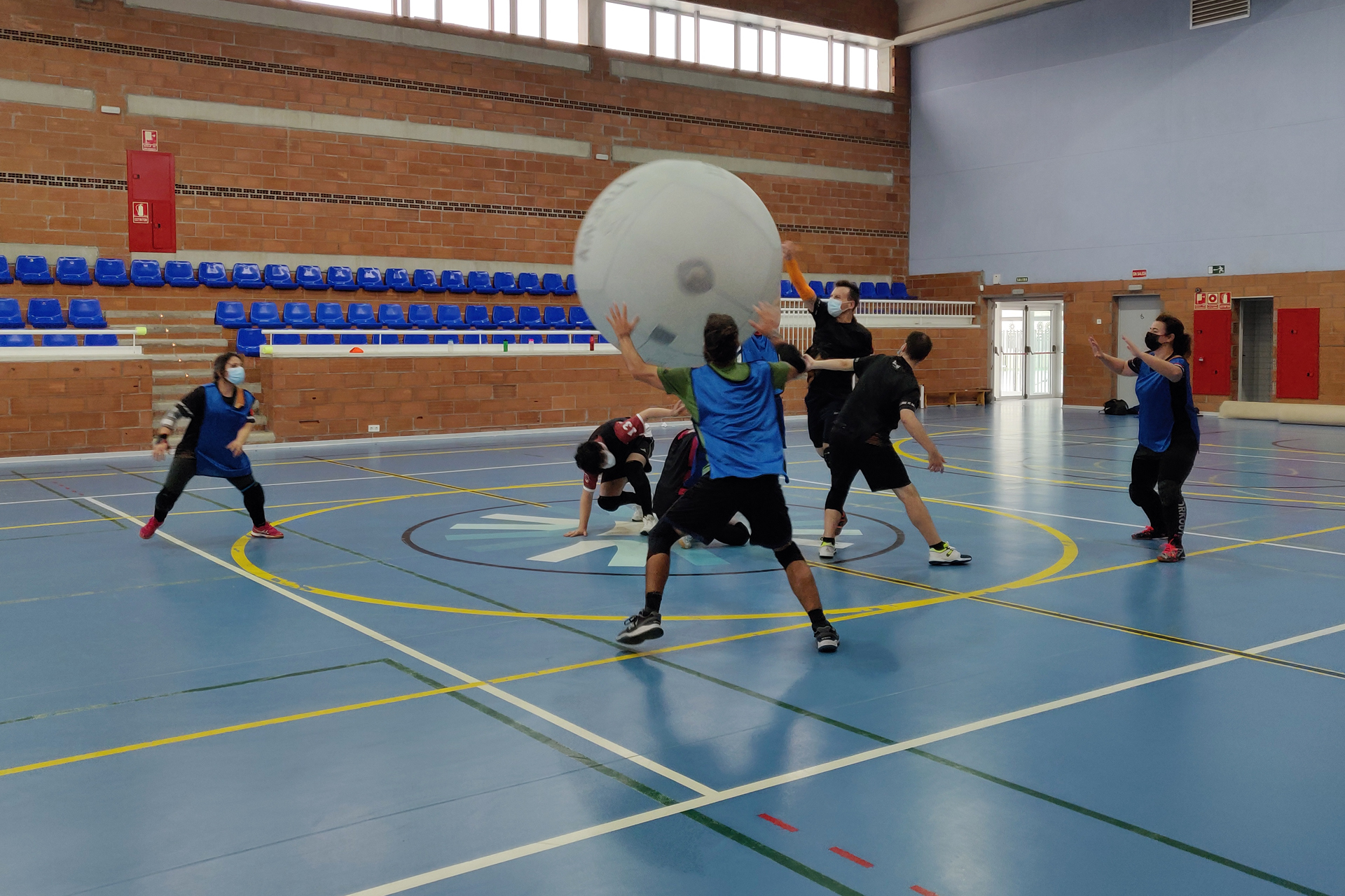 Jugamos al KIN-BALL en Madrid