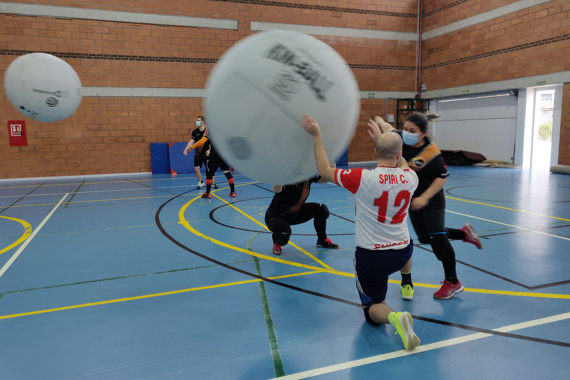 Jugamos al KIN-BALL en Madrid