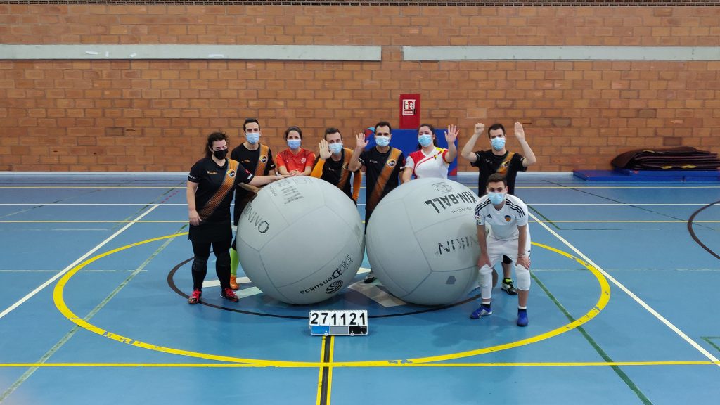 Jugamos al KIN-BALL en Madrid