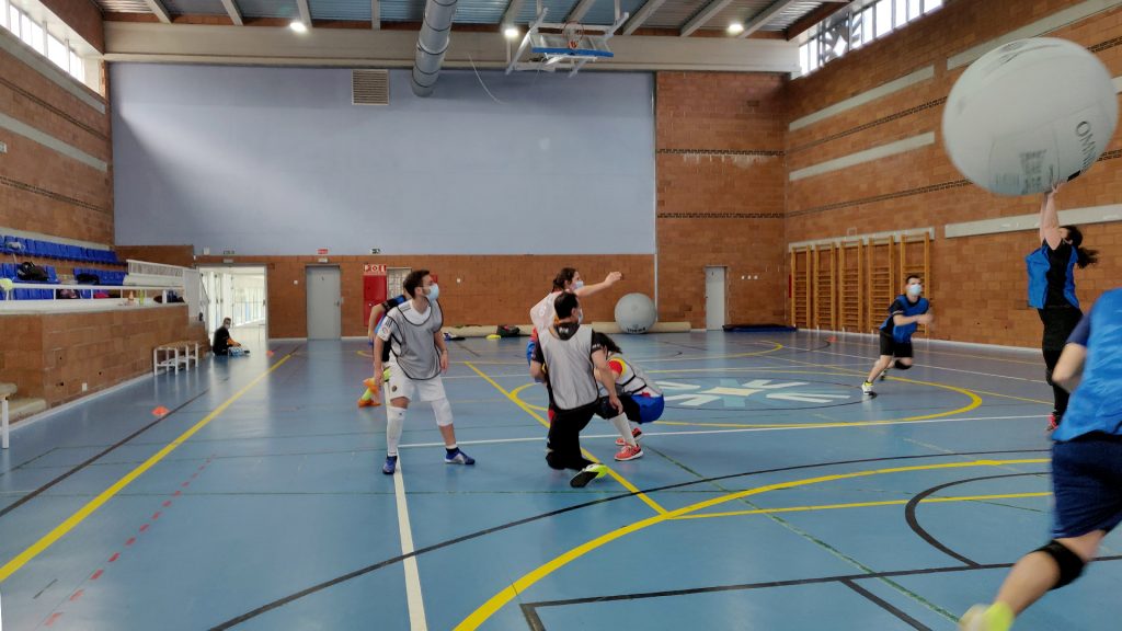 Jugamos al KIN-BALL en Madrid