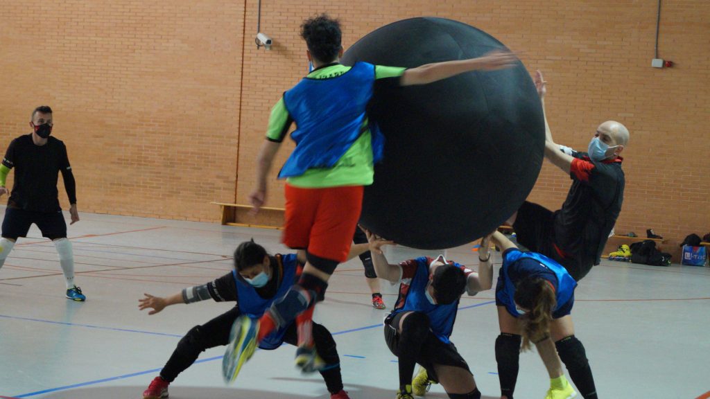 Jugamos al KIN-BALL en Madrid