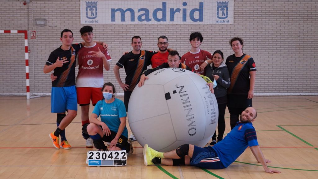 Jugamos al KIN-BALL en Madrid