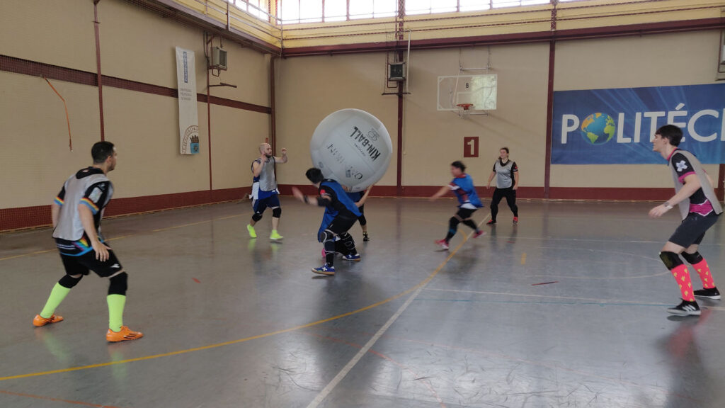 Jugamos al KIN-BALL en Madrid