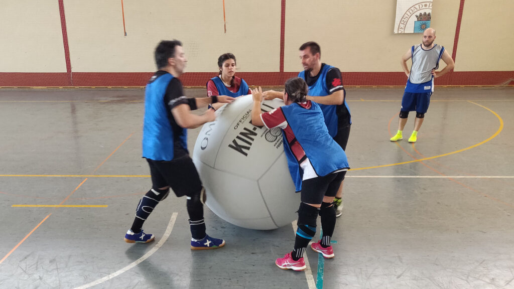 Jugamos al KIN-BALL en Madrid