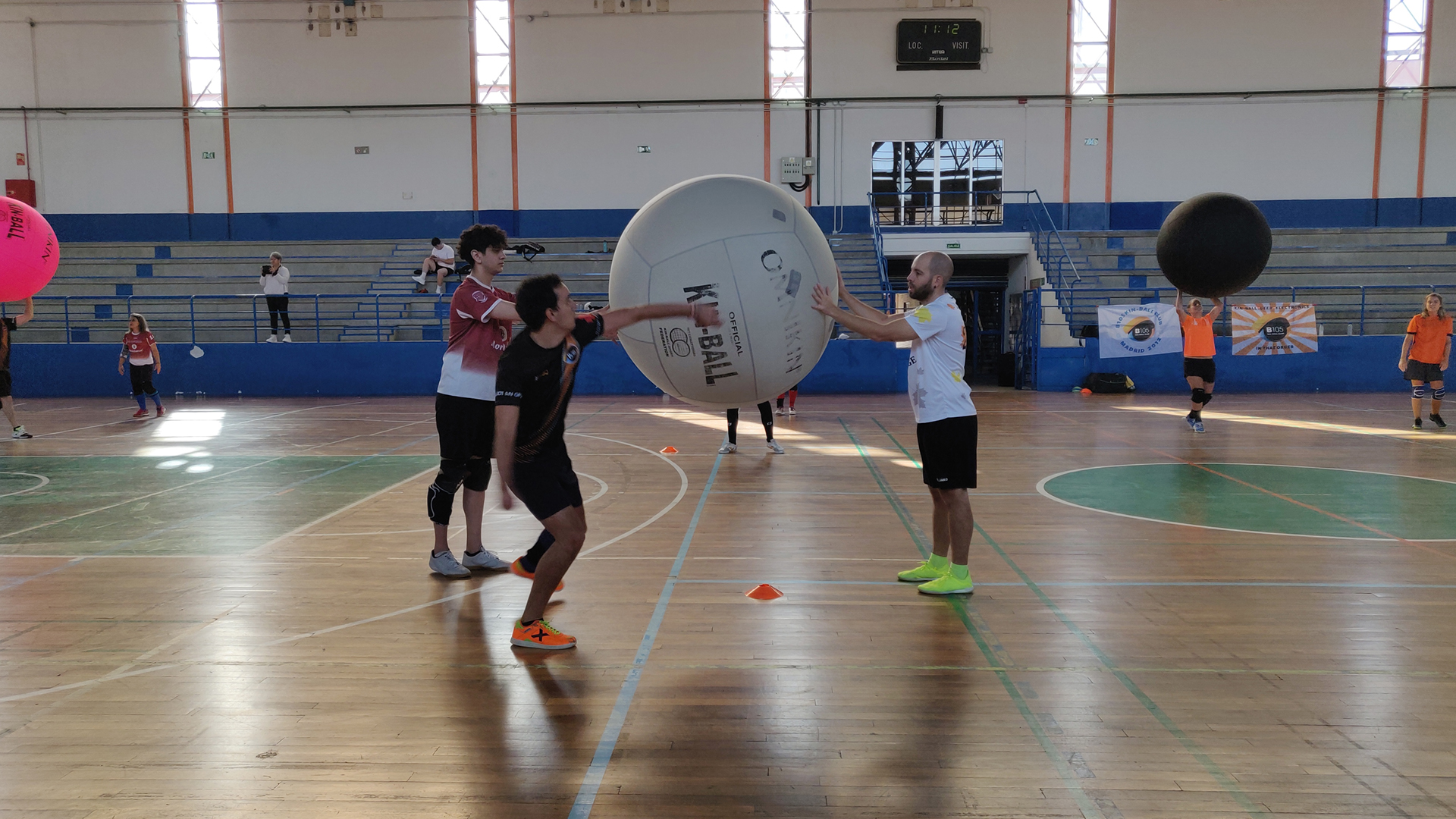 Jugamos al KIN-BALL en Madrid