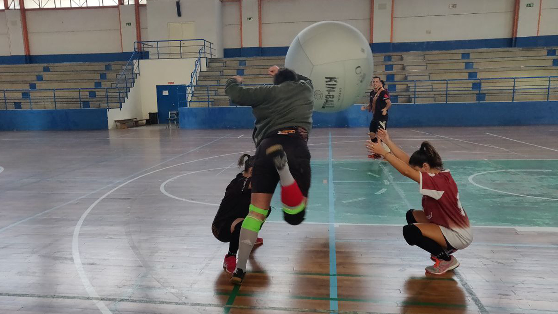 Jugamos al KIN-BALL en Madrid