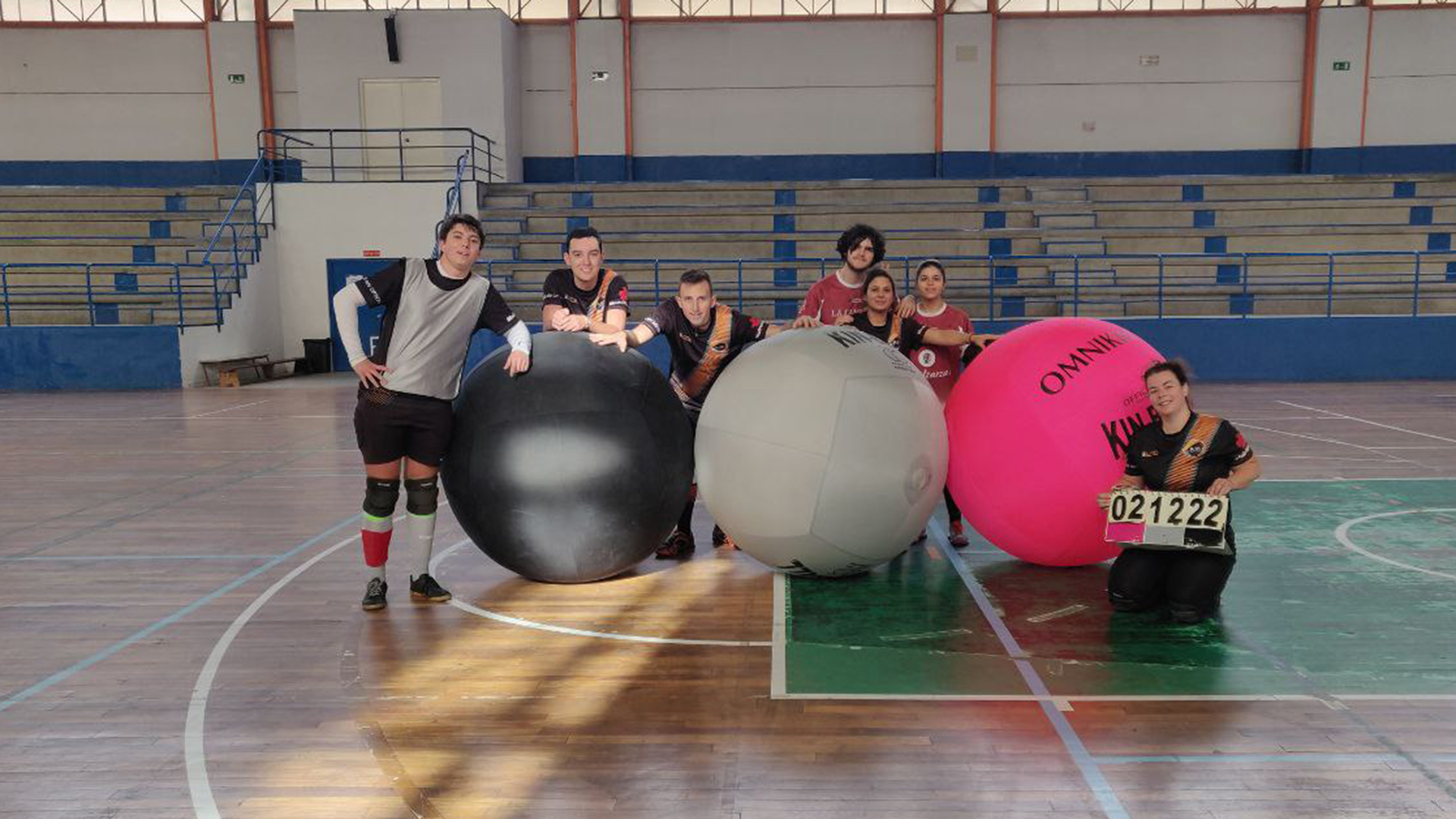Jugamos al KIN-BALL en Madrid