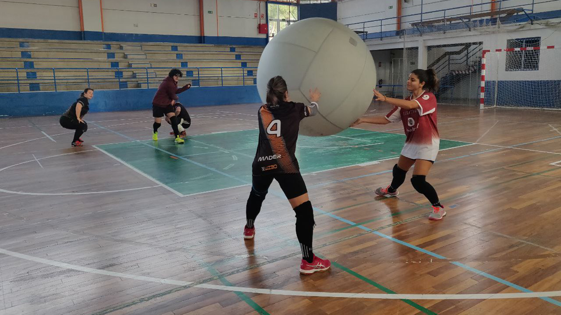 Jugamos al KIN-BALL en Madrid
