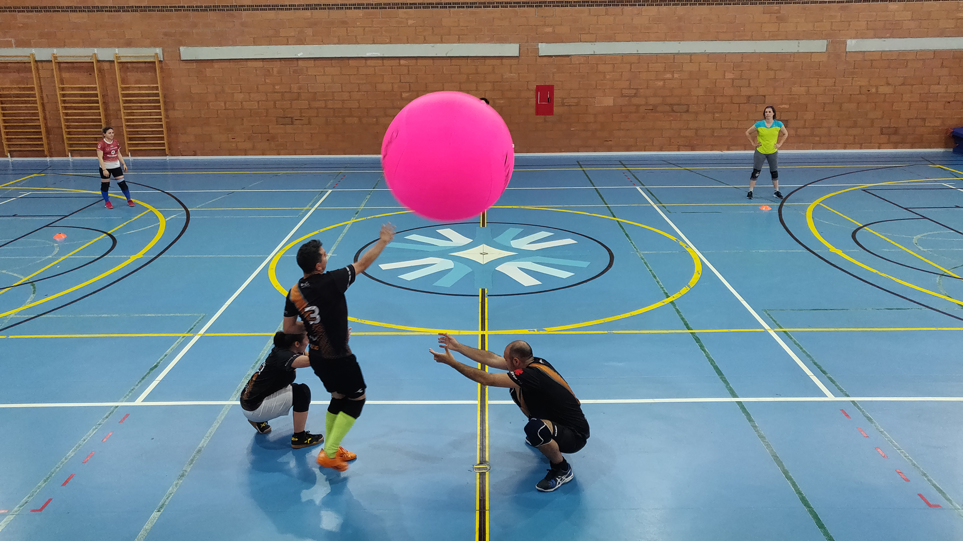 Jugamos al KIN-BALL en Madrid