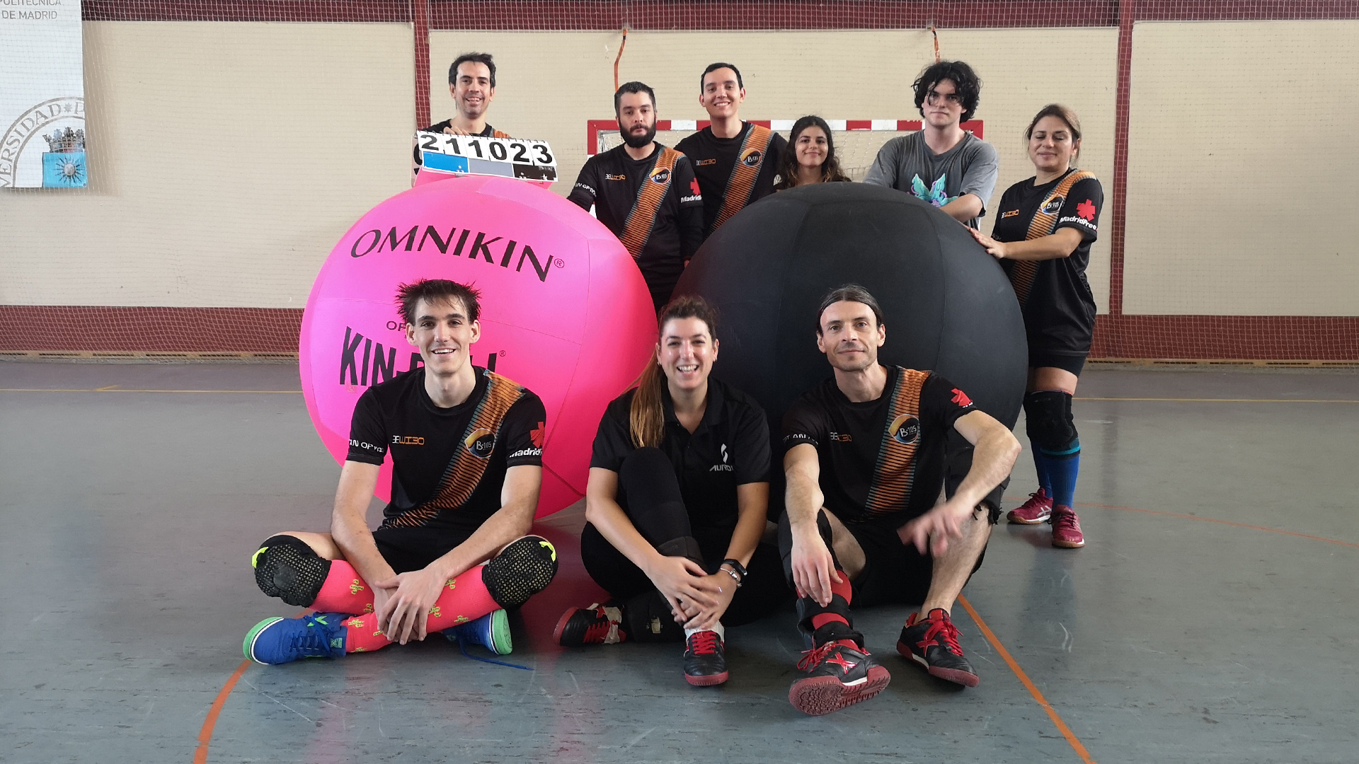 Jugamos al KIN-BALL en Madrid