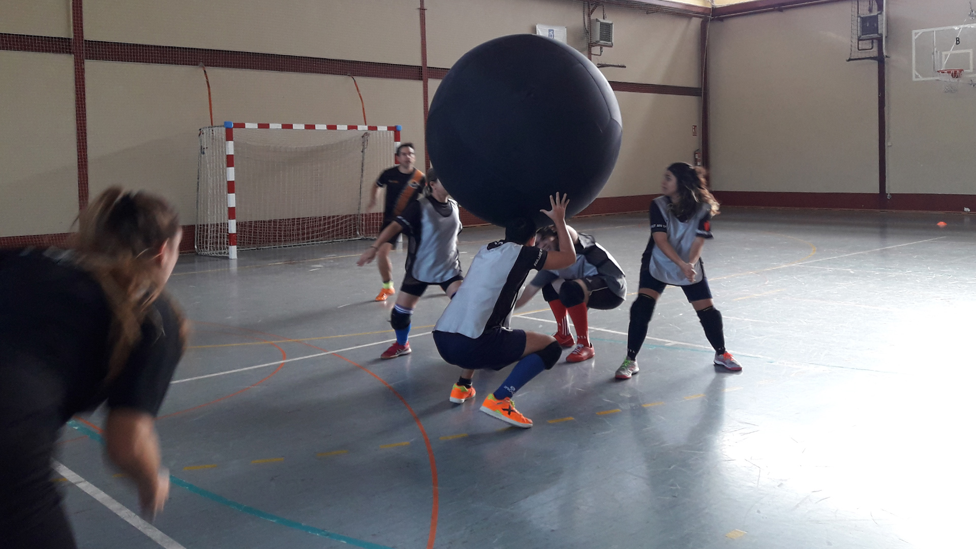 Jugamos al KIN-BALL en Madrid