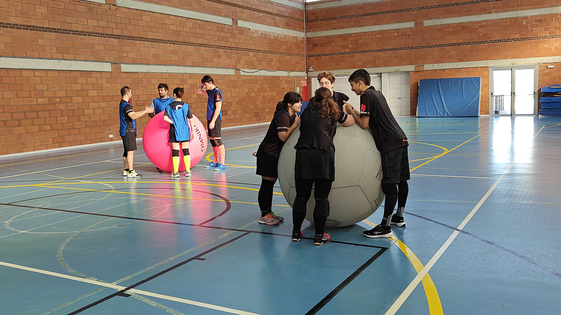 Jugamos al KIN-BALL en Madrid