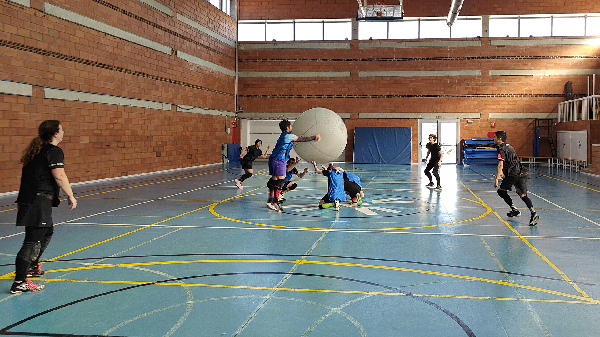 Jugamos al KIN-BALL en Madrid