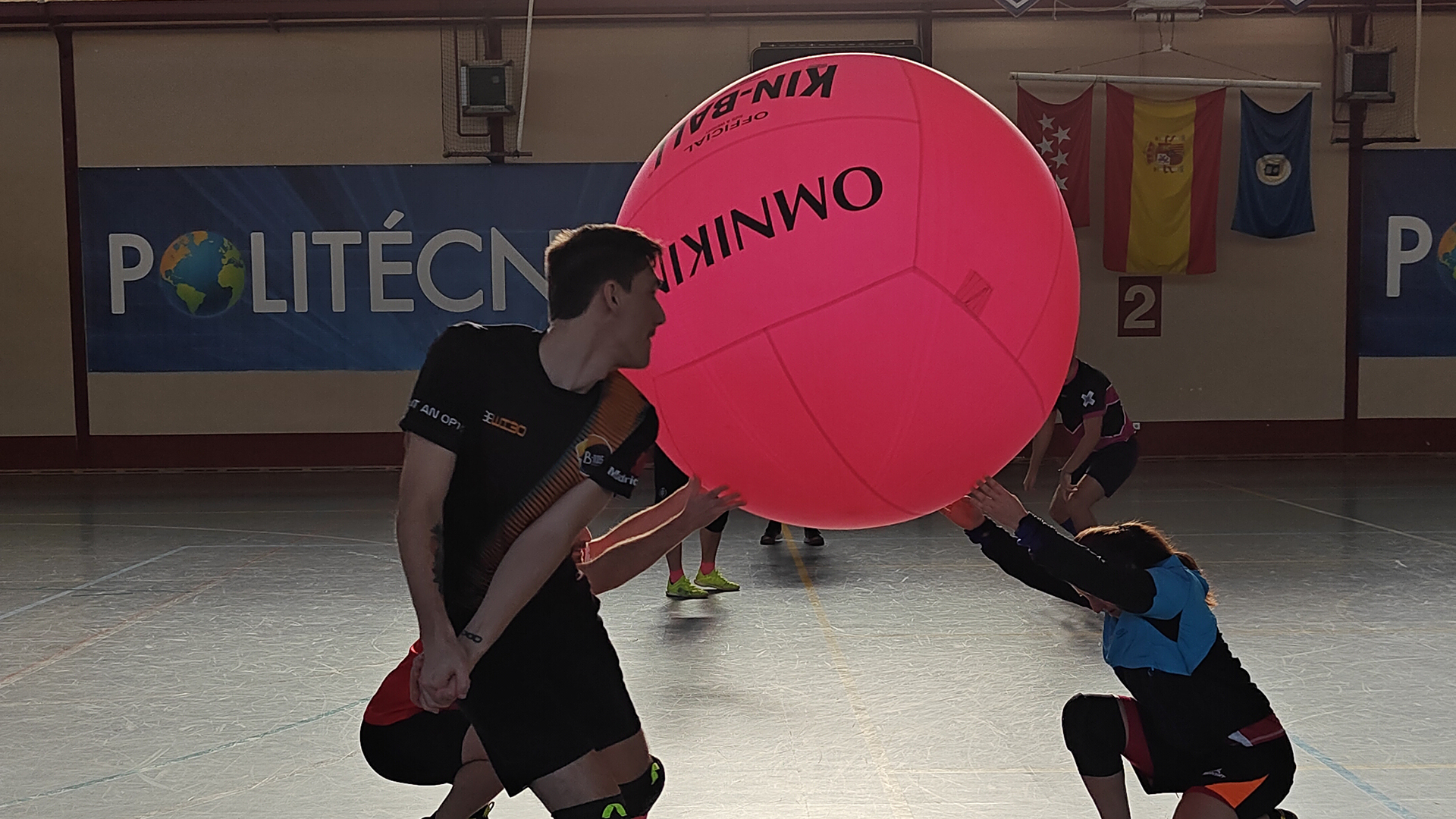 Jugamos al KIN-BALL en Madrid