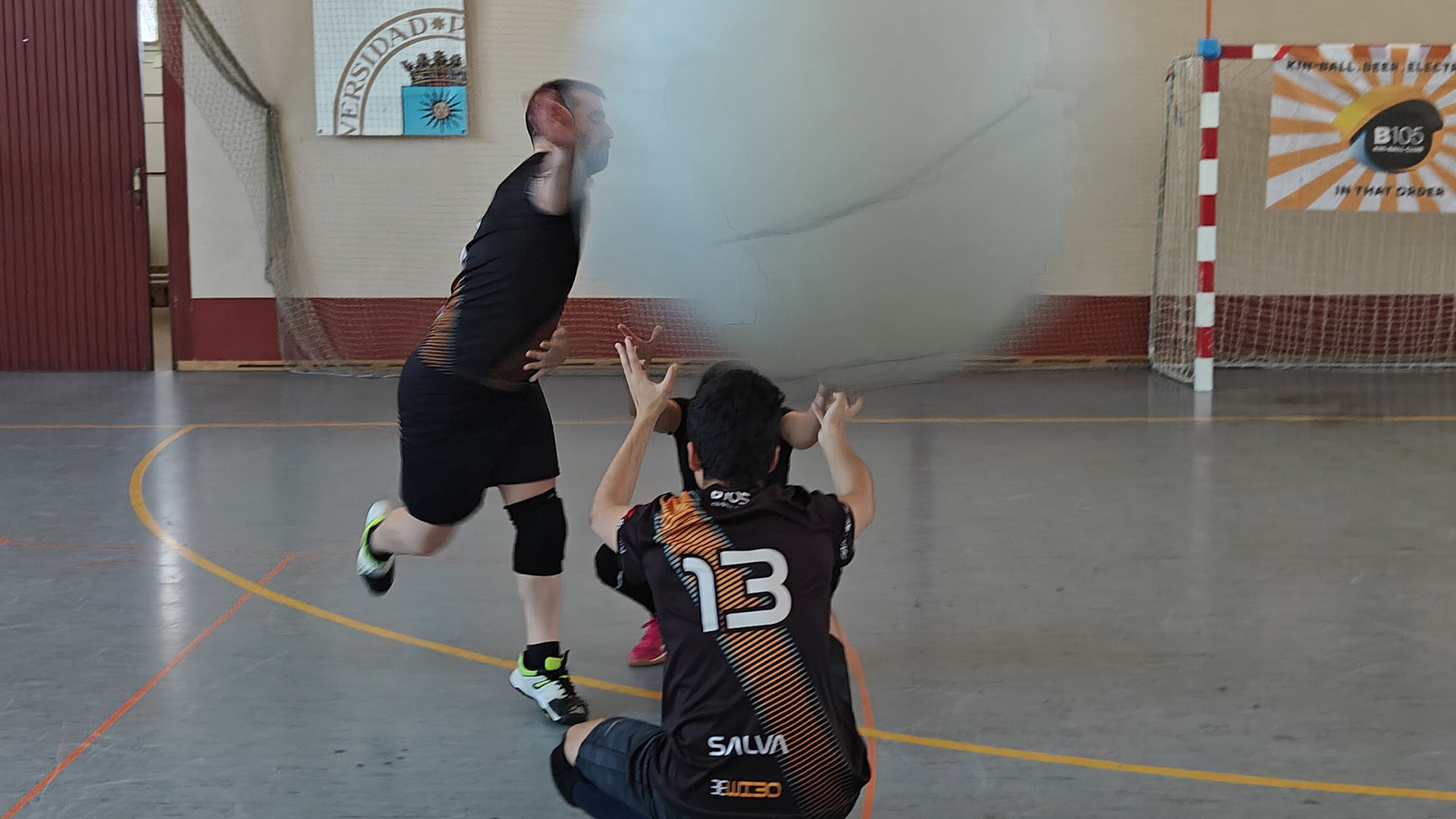 Jugamos al KIN-BALL en Madrid